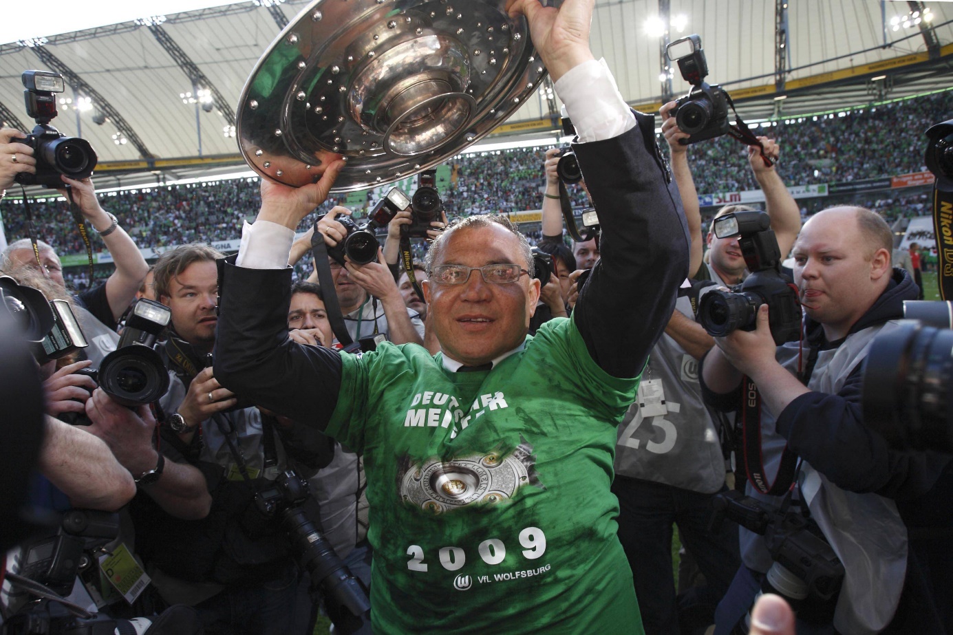 Felix Magath polarisiert: Die einen in Wolfsburg lieben ihn, die anderen eher nicht. Foto: Imago Images